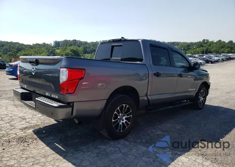2022 Nissan Titan S из США, поврежденный, VIN 1N6AA1EC7NN105443
